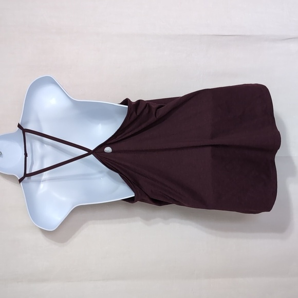 Threads 4 Thought Reactive Burgundy Athletic Racerback Tank Size Small - Picture 2 of 5